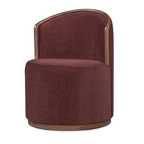 Rossi Swivel Dining Chair Berry