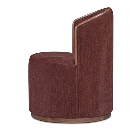 Rossi Swivel Dining Chair Berry