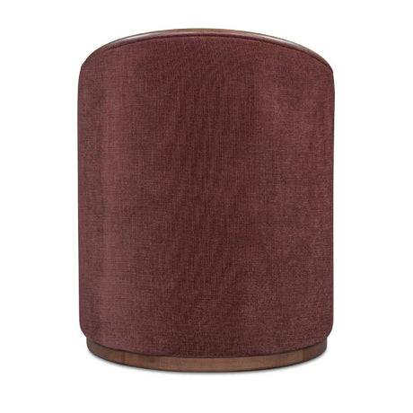 Rossi Swivel Dining Chair Berry