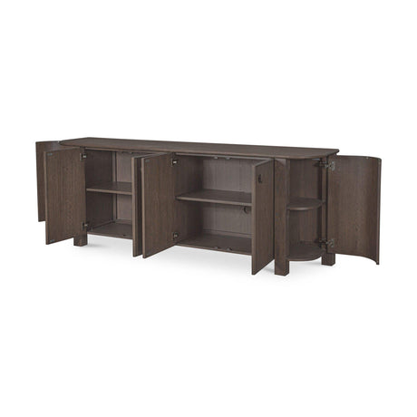 Wooden 4-Door Sideboard | Novi Living Loren