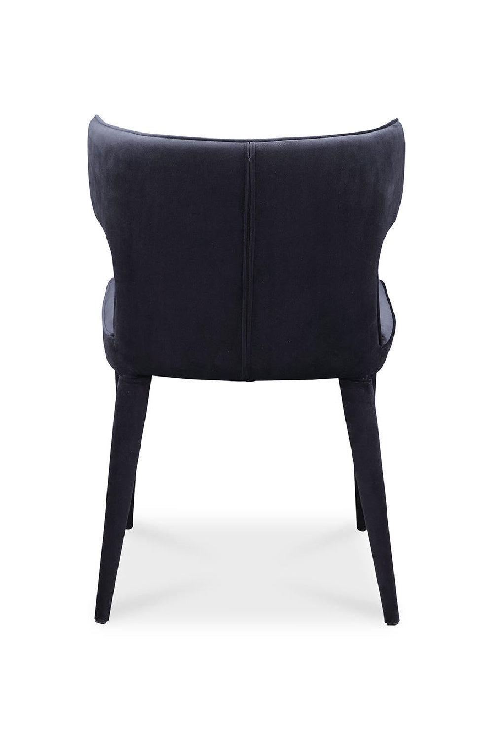 Modern European furniture - Black Upholstered Dining Chair - www.oroa.com