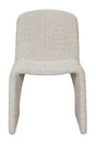 Modern European furniture - Beige Monolithic Dining Chair - www.oroa.com