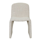 Modern European furniture - Beige Monolithic Dining Chair - www.oroa.com