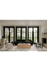 Modern European furniture - Beige Monolithic Accent Chair - www.oroa.com