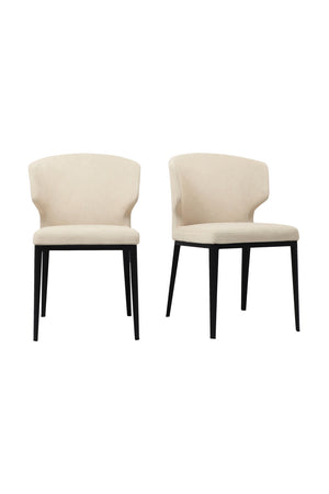 Art Deco Dining Chairs (2) | Novi Living Delaney