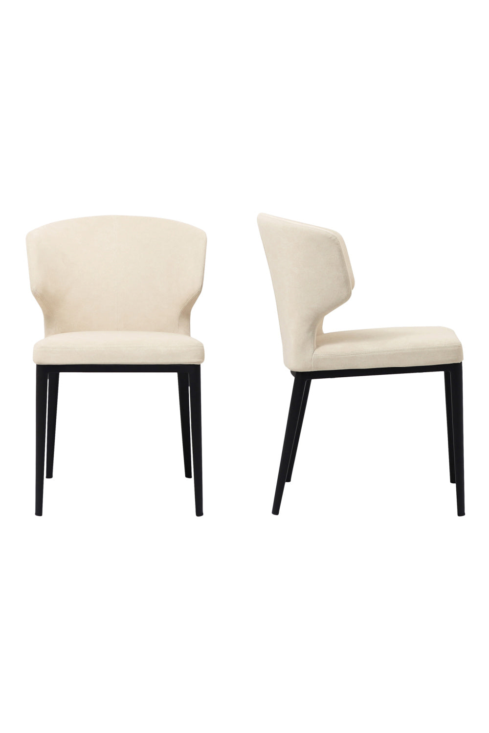 Art Deco Dining Chairs (2) | Novi Living Delaney