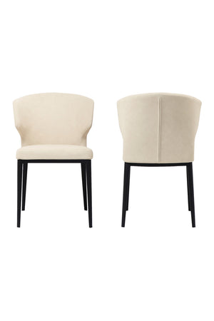 Art Deco Dining Chairs (2) | Novi Living Delaney