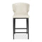 Modern European furniture - Vegan Leather Counter Stool - www.oroa.com