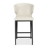 Modern European furniture - Vegan Leather Counter Stool - www.oroa.com