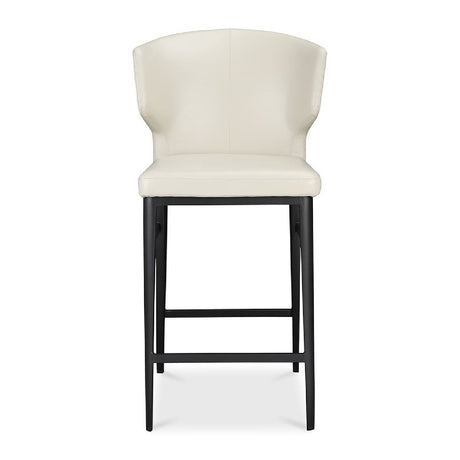 Modern European furniture - Vegan Leather Counter Stool - www.oroa.com