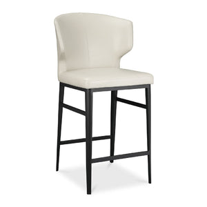 Modern European furniture - Vegan Leather Counter Stool - www.oroa.com