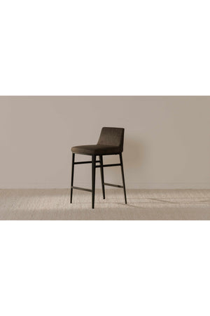Modern European furniture - Low‑Back Fabric Bar Stool - www.oroa.com