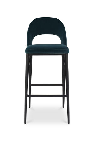 Modern European furniture - Open Back Fabric Bar Stool - www.oroa.com