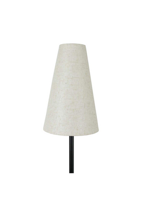 White Linen Shade Floor Lamp | Novi Living Mathis | Oroa.com