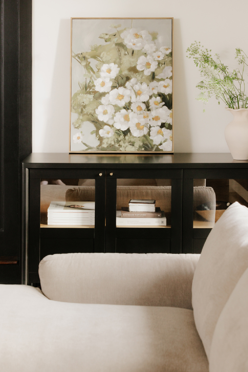 Solid Pine 4-Door Sideboard | Novi Living Hannah | Oroa.com