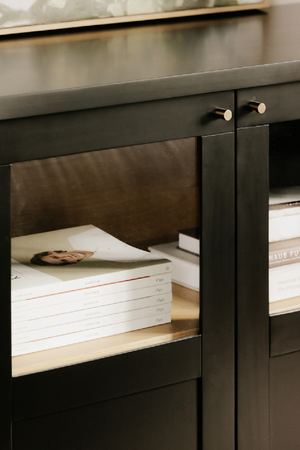 Solid Pine 4-Door Sideboard | Novi Living Hannah | Oroa.com