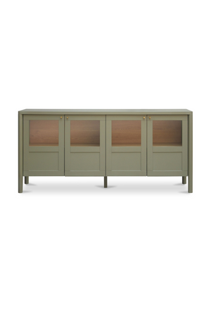 Solid Pine 4-Door Sideboard | Novi Living Hannah | Oroa.com