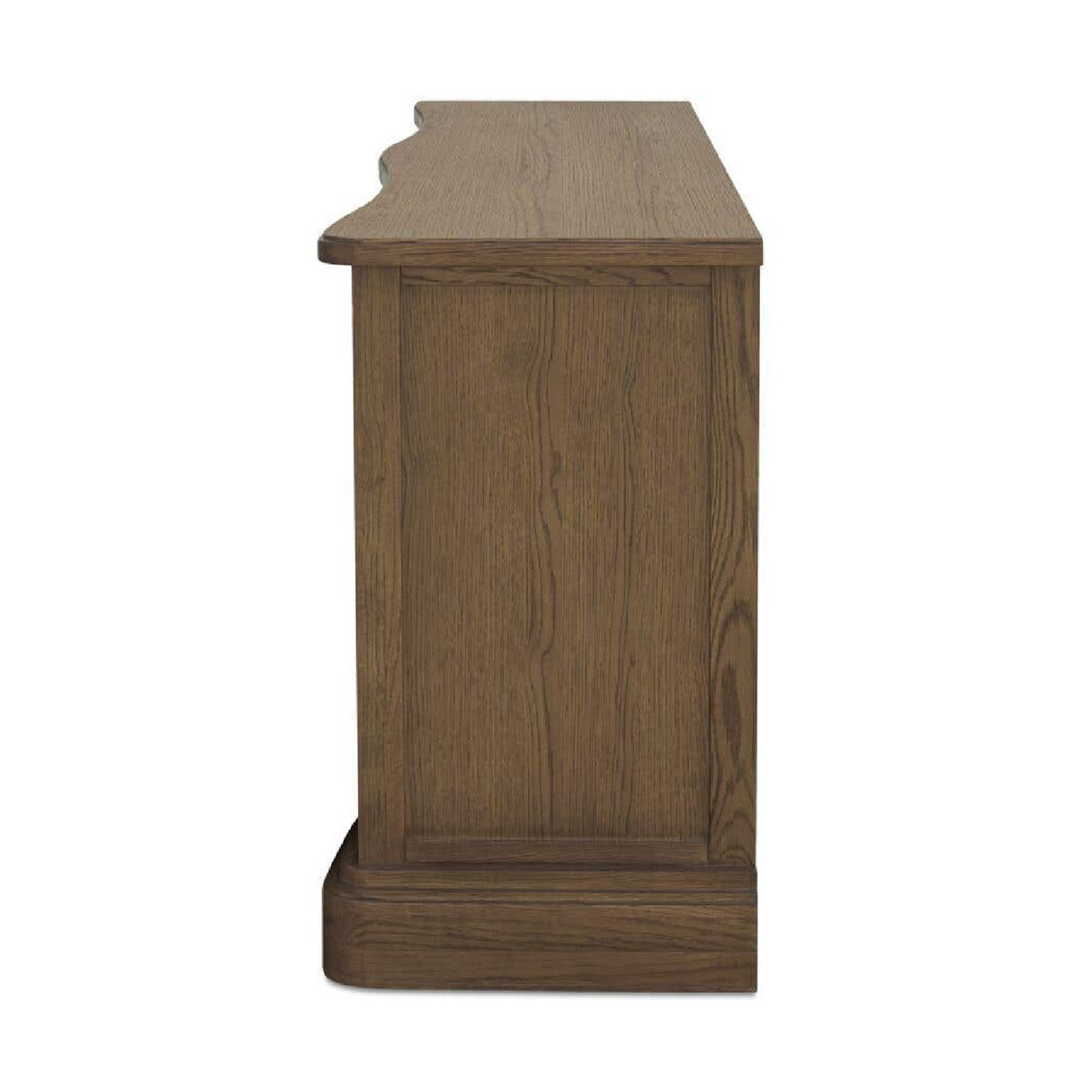 Modern European furniture - Solid Oak Curved 6-Drawer Dresser - www.oroa.com