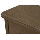 Modern European furniture - Solid Oak Curved 6-Drawer Dresser - www.oroa.com
