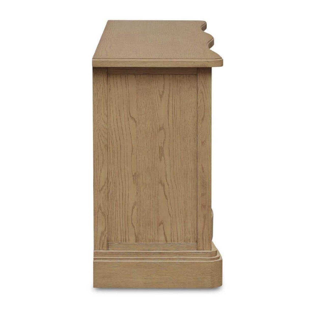 Modern European furniture - Solid Oak Curved 6-Drawer Dresser - www.oroa.com
