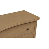 Modern European furniture - Solid Oak Curved 6-Drawer Dresser - www.oroa.com