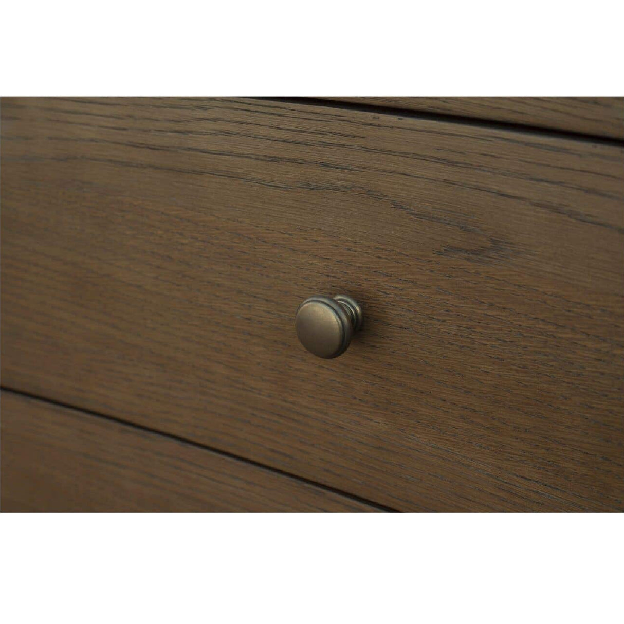 Modern European furniture - Solid Oak Curved 3-Drawer Nightstand - www.oroa.com