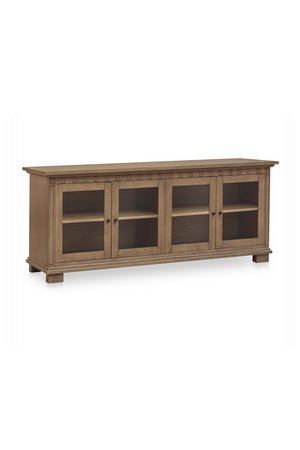 Brown Ash 4-Door Sideboard | Novi Living Lillian | Oroa.com