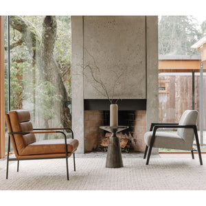 Modern European furniture - Leather Classic Lounge Armchair - www.oroa.com