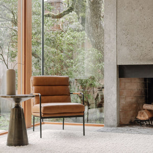 Modern European furniture - Leather Classic Lounge Armchair - www.oroa.com