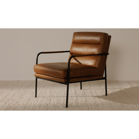 Modern European furniture - Leather Classic Lounge Armchair - www.oroa.com
