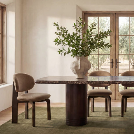 Round-Back Modern Dining Chair | Novi Living Sami