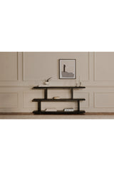 Modern European furniture - Black Ash Veneer Shelf - www.oroa.com