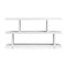 Modern European furniture - Wooden Room Divider Shelf - www.oroa.com