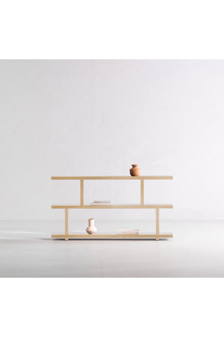 Modern European furniture - White Oak Veneer Shelf - www.oroa.com