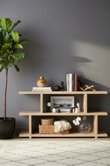 Modern European furniture - White Oak Veneer Shelf - www.oroa.com
