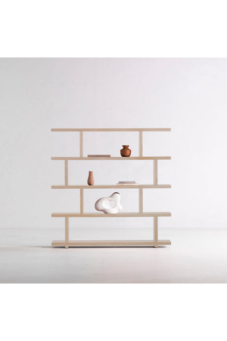 Modern European furniture - White Oak Veneer Shelf - www.oroa.com