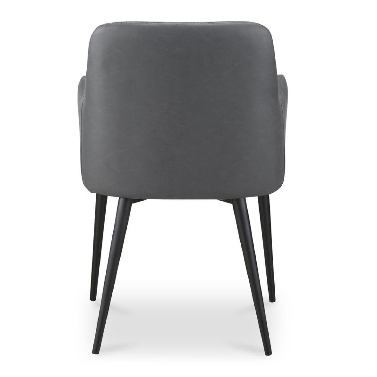 Modern European furniture - Tufted Vegan Leather Dining Chairs (2) - www.oroa.com