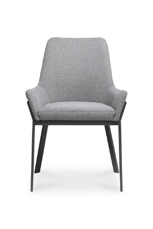 Modern European furniture - Quilted Upholstered Dining Chairs (2) - www.oroa.com