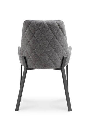 Modern European furniture - Quilted Upholstered Dining Chairs (2) - www.oroa.com