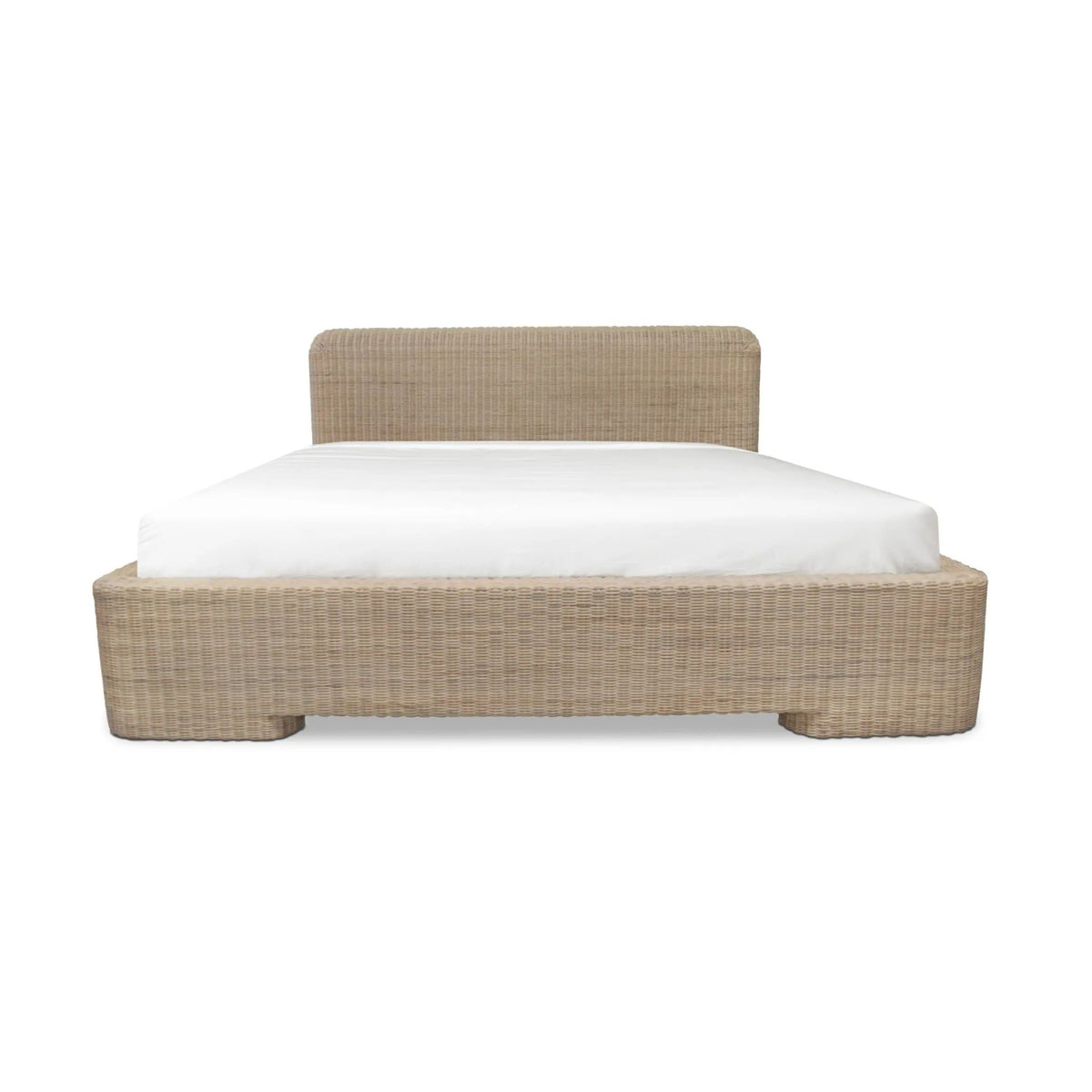 Woven Natural Rattan Bed | Novi Living Claudia