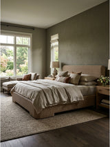 Woven Natural Rattan Bed | Novi Living Claudia