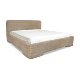 Woven Natural Rattan Bed | Novi Living Claudia