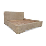 Woven Natural Rattan Bed | Novi Living Claudia