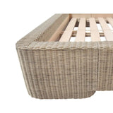 Woven Natural Rattan Bed | Novi Living Claudia