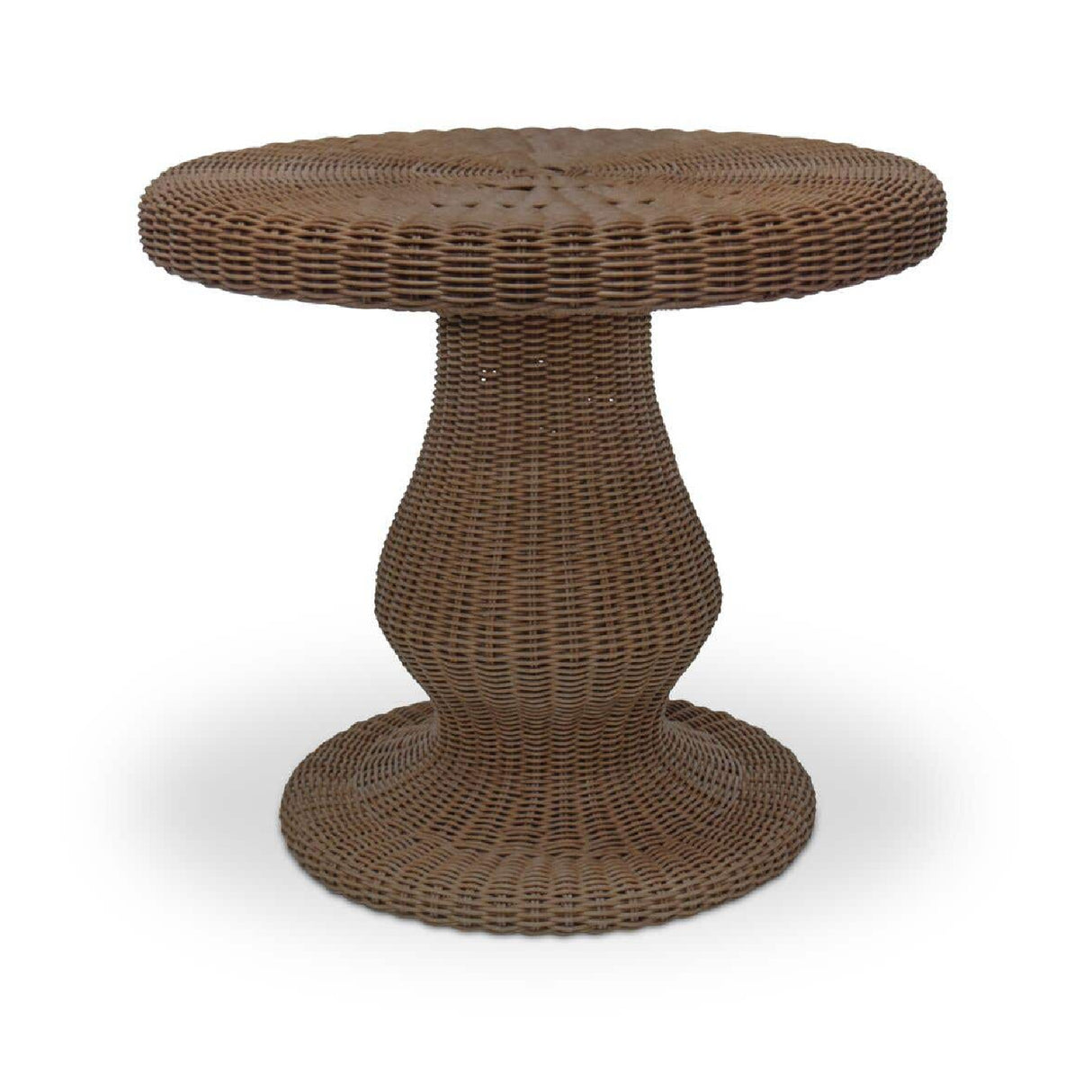 Modern or European furniture - Woven Round Outdoor Side Table - www.oroa.com