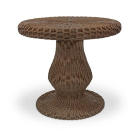 Modern or European furniture - Woven Round Outdoor Side Table - www.oroa.com