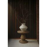 Modern or European furniture - Woven Round Outdoor Side Table - www.oroa.com