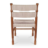 Modern or European furniture - Teak Framed Woven Outdoor Dining Chairs (2) - www.oroa.com