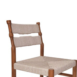 Modern or European furniture - Teak Framed Woven Outdoor Dining Chairs (2) - www.oroa.com