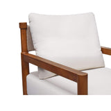 Modern or European furniture - Natural Teak Outdoor Accent Chair - www.oroa.com